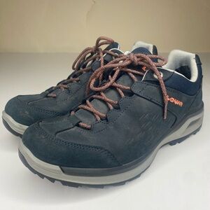 Lowa Gortex Locarna Low Hiking Shoes Blue Women’s Sz 9